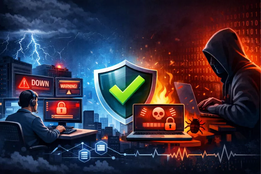 How a Website Management Company Protects Your Site from Downtime and Hacks